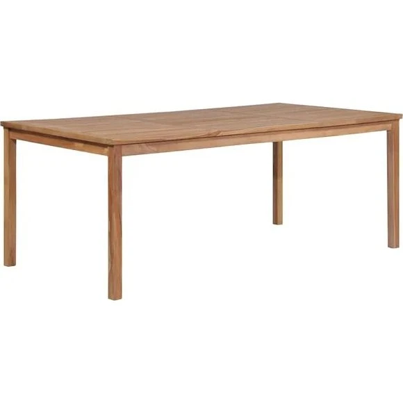 vidaXL Teakholz-Esstisch 200x100 cm