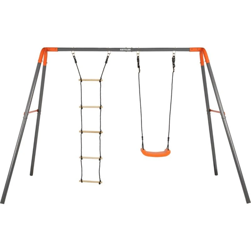 KETTLER Doppelschaukel COMBI Grau/Orange