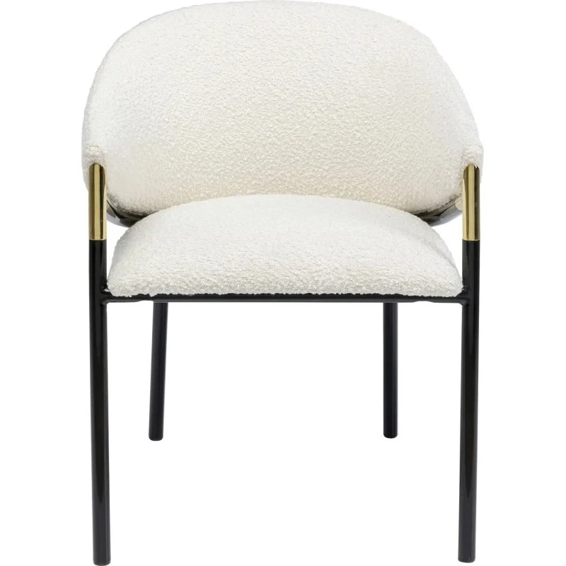 Kare Armlehnstuhl Boulevard Weiß