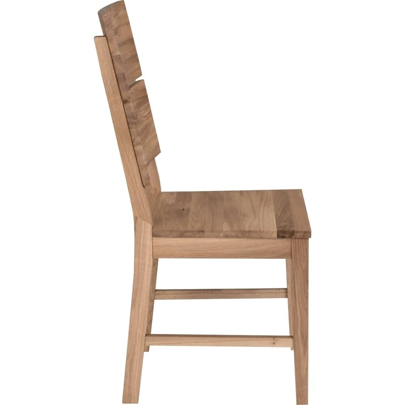 KAI Holzstuhl aus Wildeiche massiv natur geölt