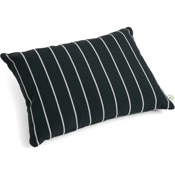 HAY Outdoor Market Kissen 45 x 35 cm schwarz/beige