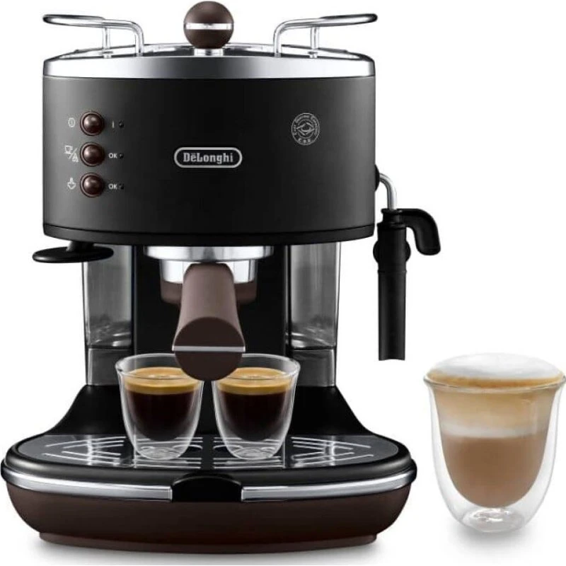 De'Longhi Icona Vintage ECOV311.BK, Schwarz