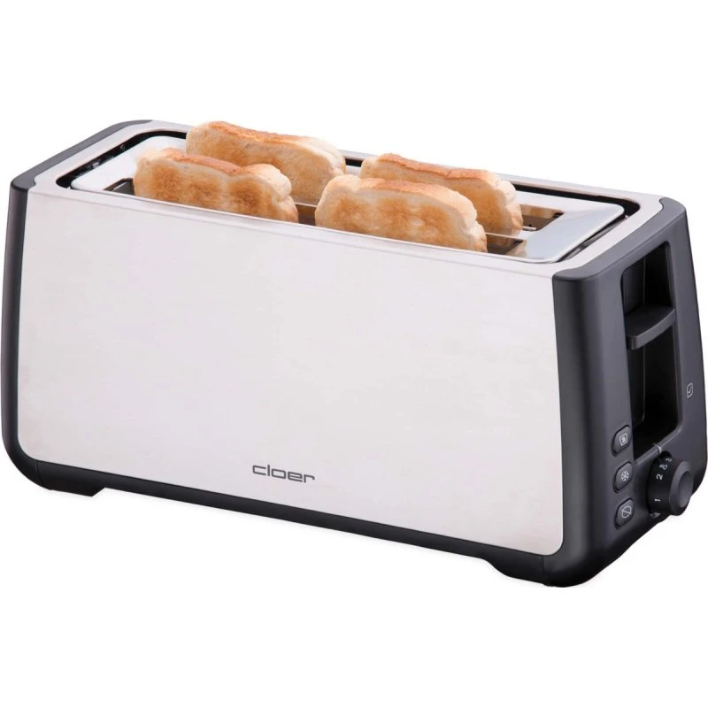 Cloer Toaster 4 Scheiben XXL 3579 eds/sw