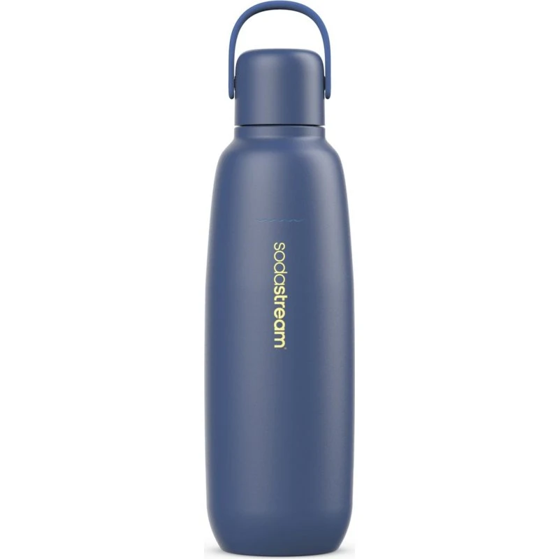 SodaStream Fizz&Go Cool Metallflasche 0,9 l blau
