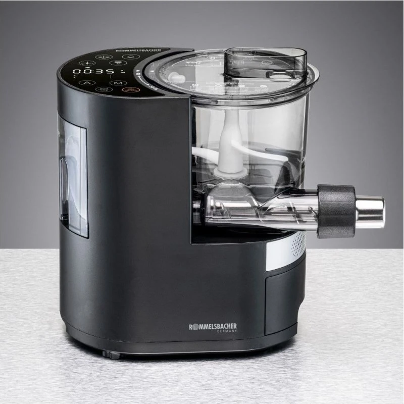 Rommelsbacher PM220 Nudelmaschine, 220 W, Schwarz/Silber