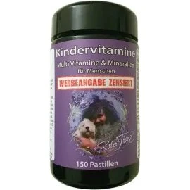 Robert Franz Kindervitamine Multi Vitamine & Mineralien, 150 Pastillen