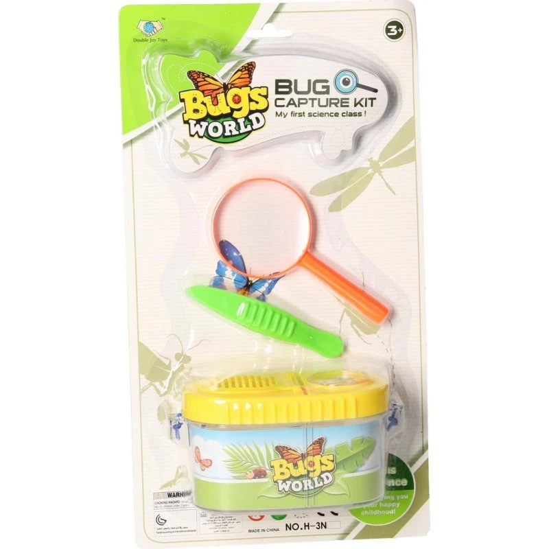 Bugs World Insektenbeobachtungsglas mit Lupe