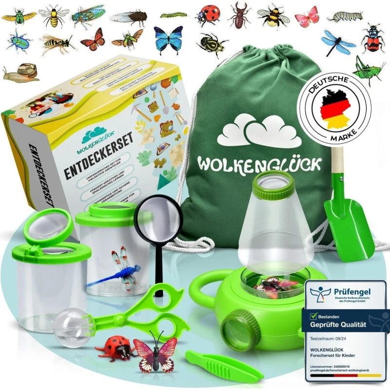 WOLKENGLÜCK® Forscherset für Kinder ab 3 Jahre