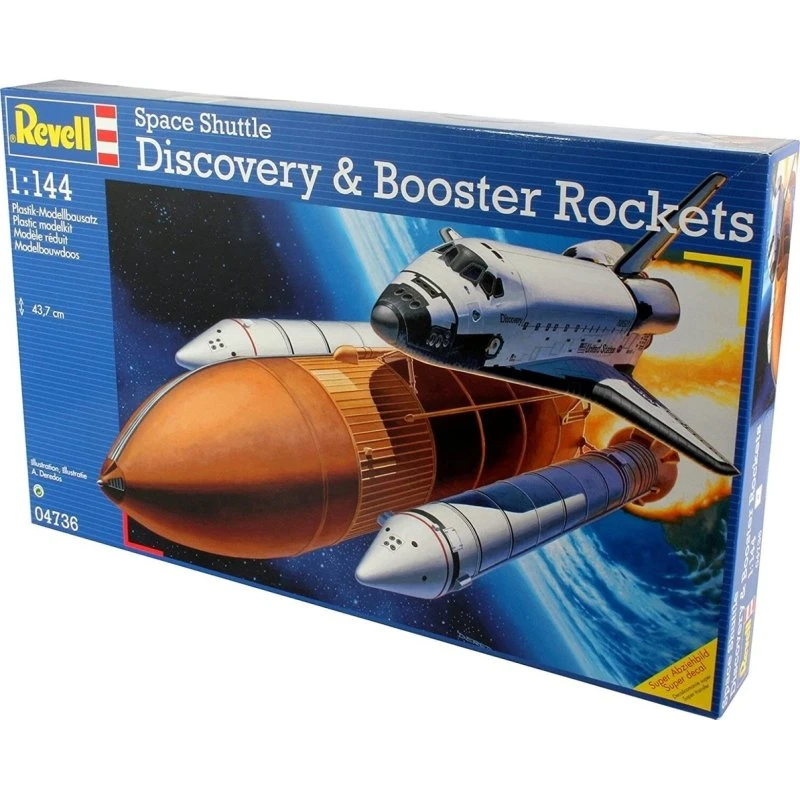 Revell 04736 Space Shuttle Discovery & Booster 1:144