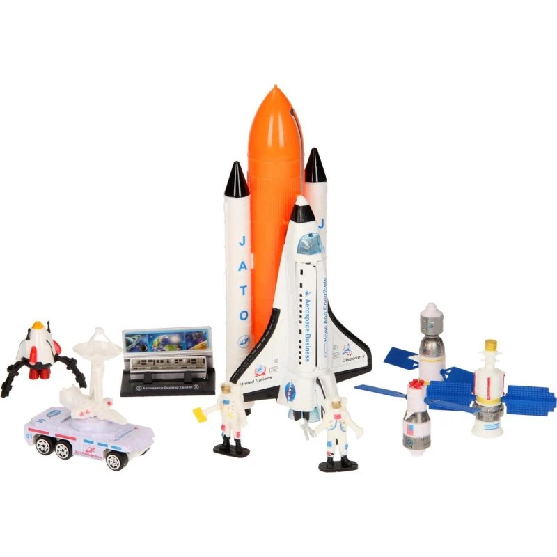 JohnToy 26055 Großes Raumfahrt-Spielset mit Licht & Sound