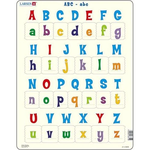 ABC - ABC-Puzzle 36,5 x 28,5 cm, 26 Teile