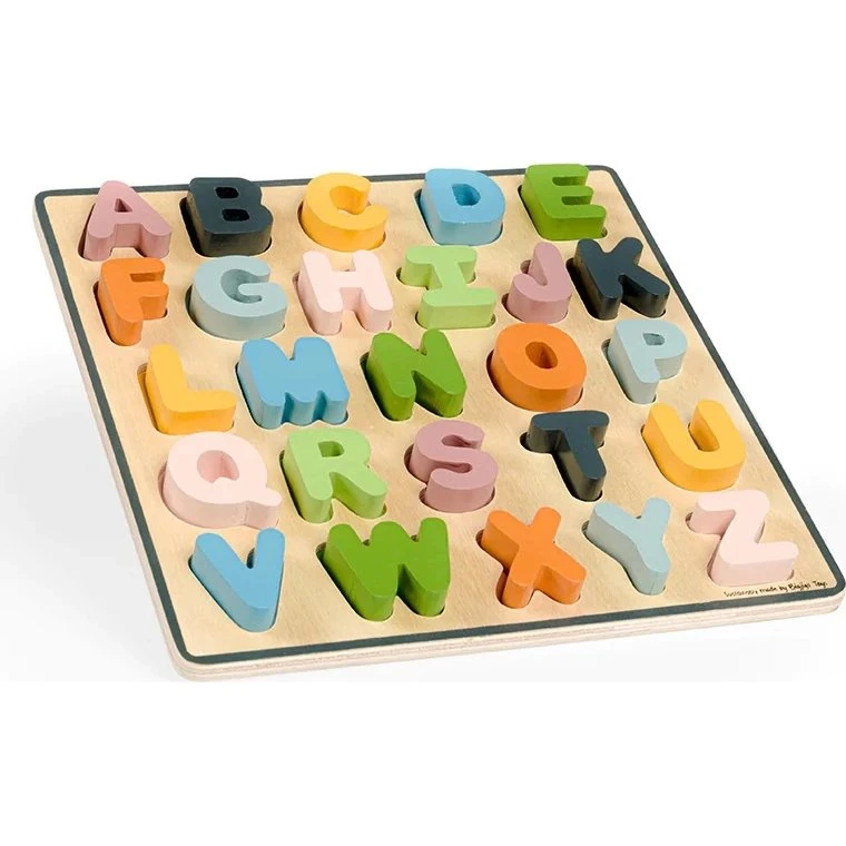 Bigjigs Toys Holzpuzzle ABC Großbuchstaben FSC®-Holz