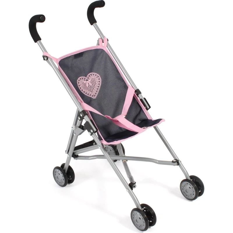Bayer Chic 2000 Mini-Buggy Roma Melange grau-navy