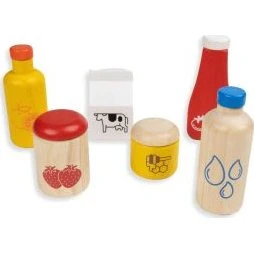PlanToys Lebensmittelset aus Holz