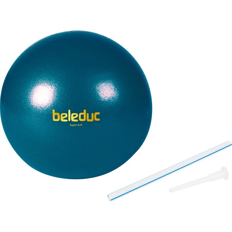 Super-Softball 23 cm metallicblau (PVC)