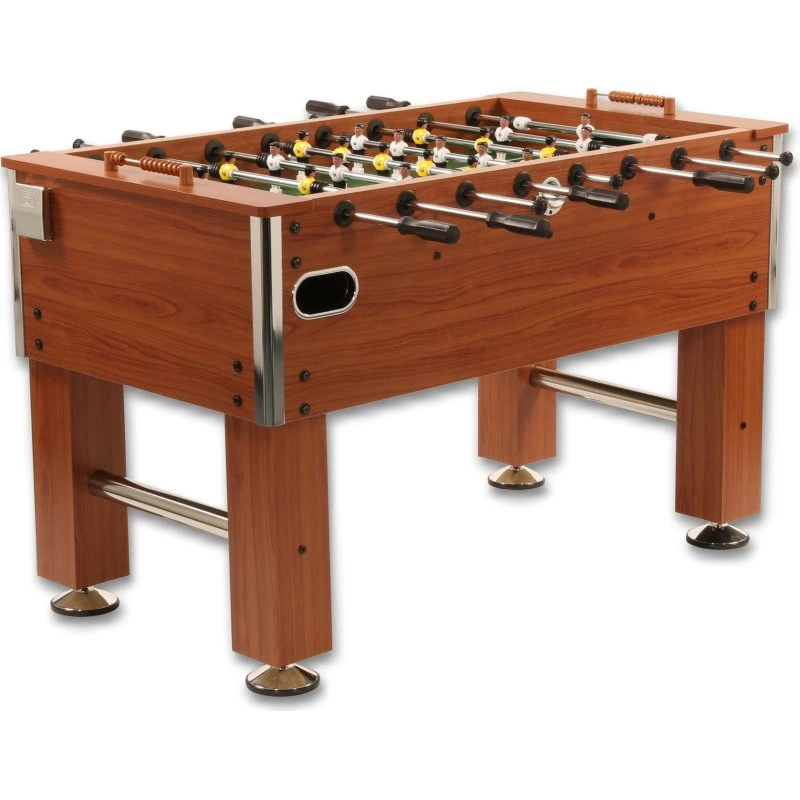 Profi-Soccer Deluxe Fußballkicker im Holzdekor