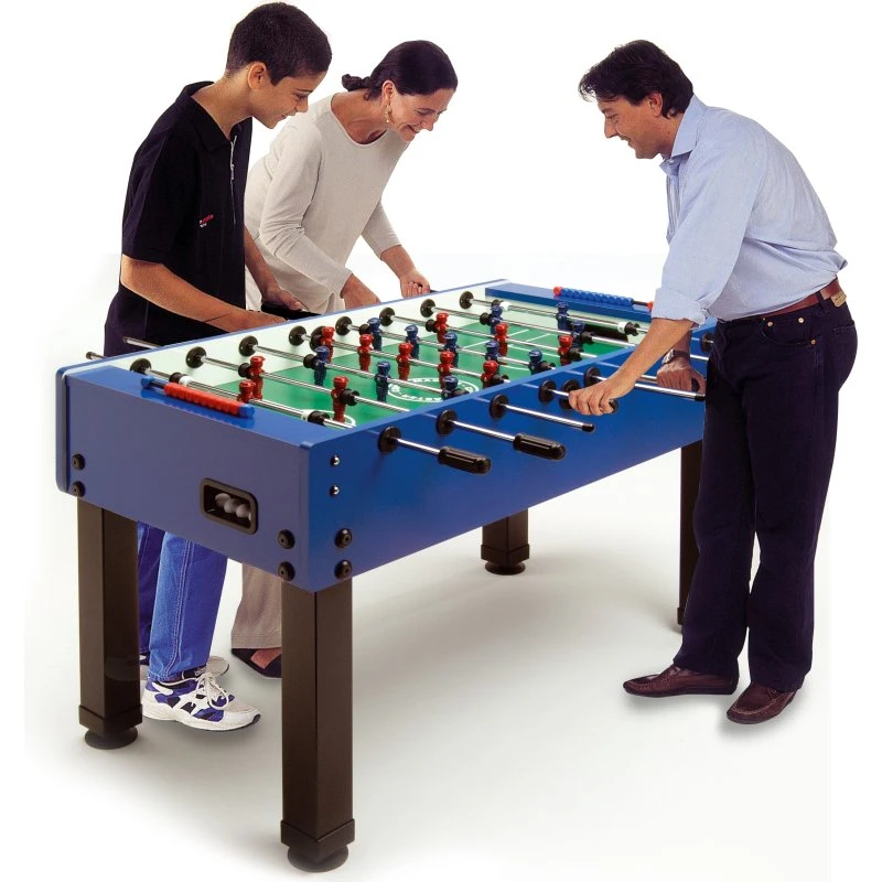 Garlando Tischkicker Master Cup schwarz/blau