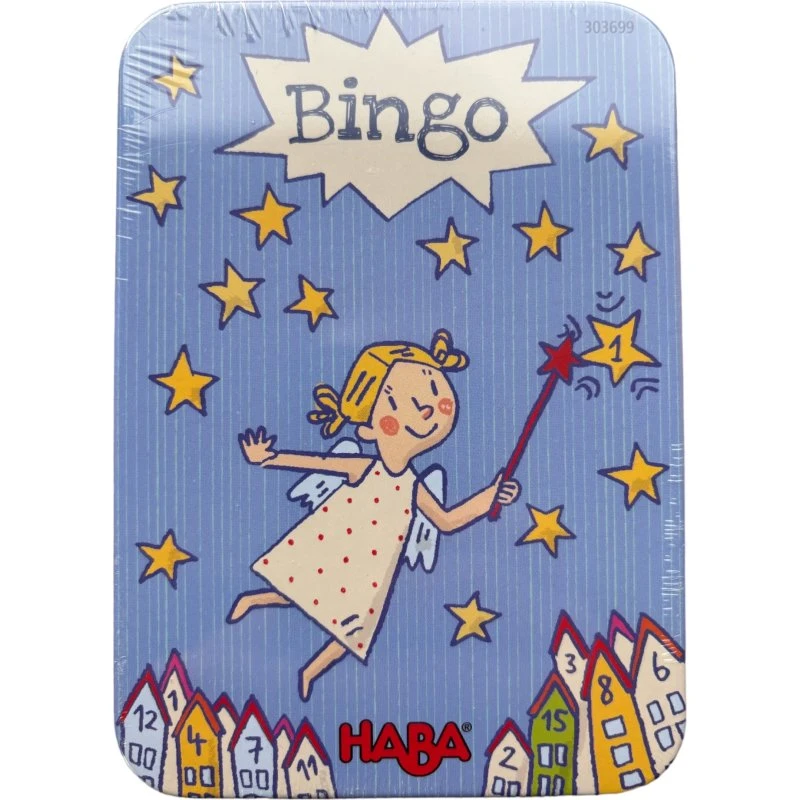 HABA Bingo 303699 – Gesellschaftsspiel ab 6 Jahren