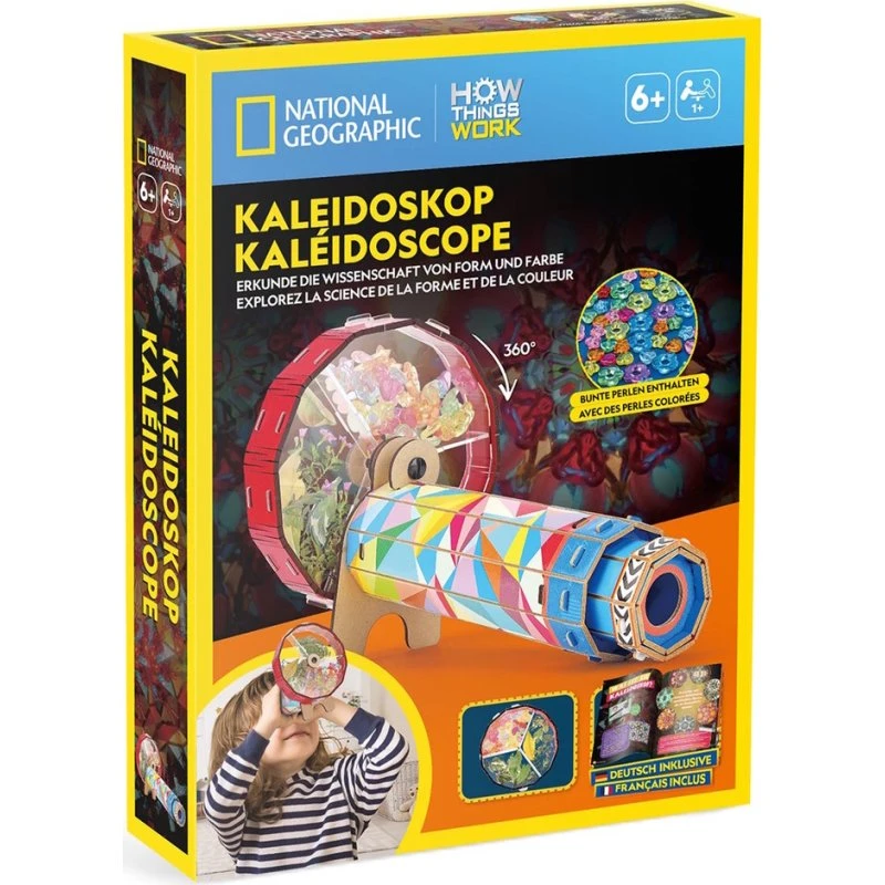 Kaleidoskop Groß – Farben entdecken, Muster erschaffen