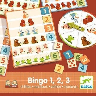 Djeco Eduludo Bingo 1, 2, 3 Zahlen