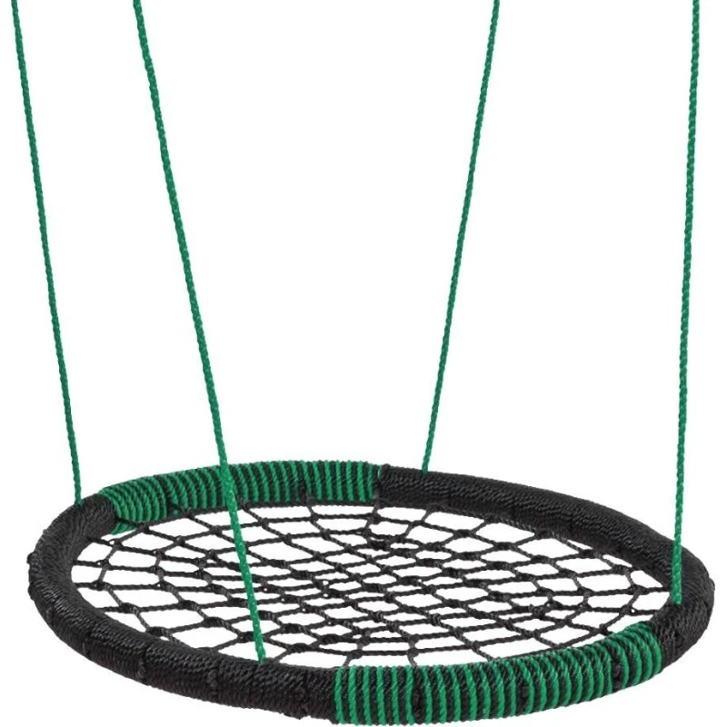 Axi Nestschaukel Oval 108 x 83,5 cm Grün Polypropylen Stahl