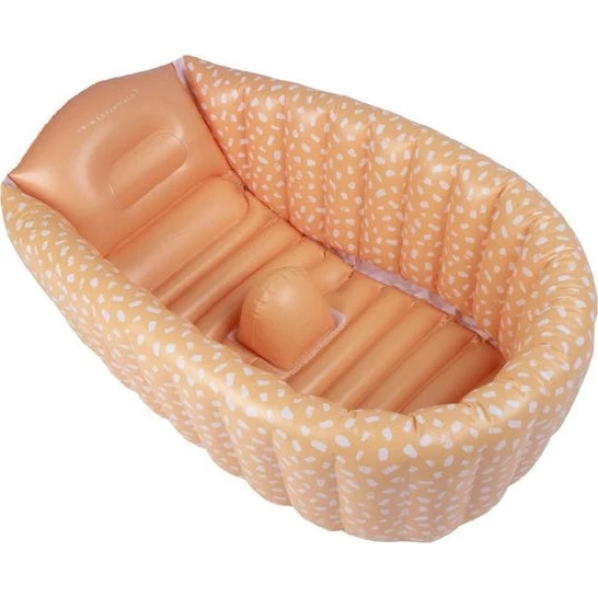 Swim Essentials Spot Bliss Baby-Badewanne Rot/Weiß 90x55 cm