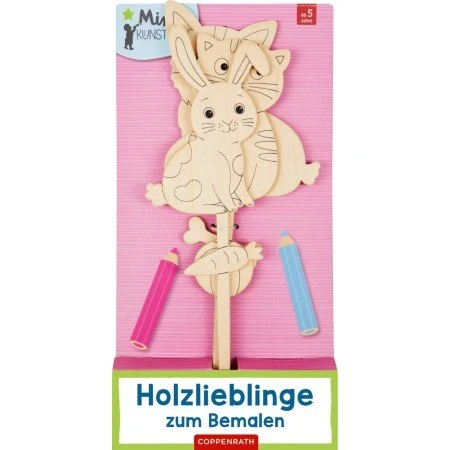 Coppenrath Holzlieblinge zum Bemalen (3 Tiere)