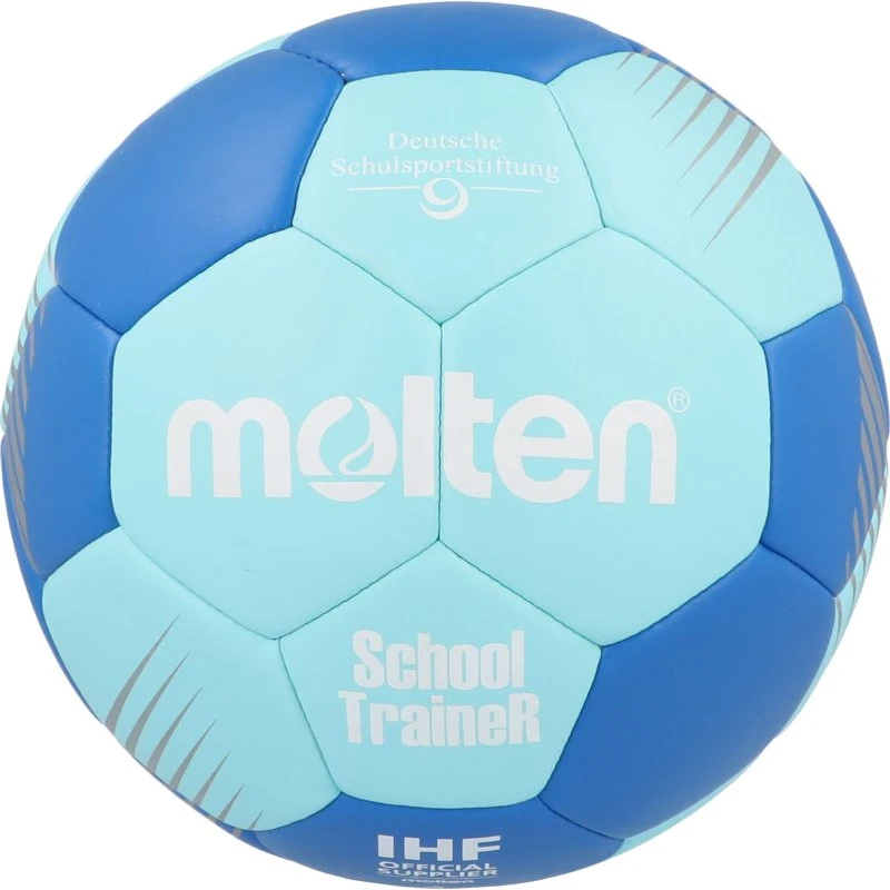 Molten Handball School TraineR H1F-ST Gr. 1, 10er Set hellblau/blau