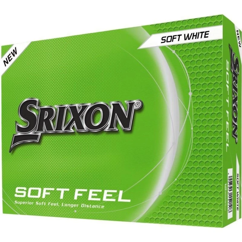Srixon Soft Feel 14 Golfbälle 12er Pack, weiß