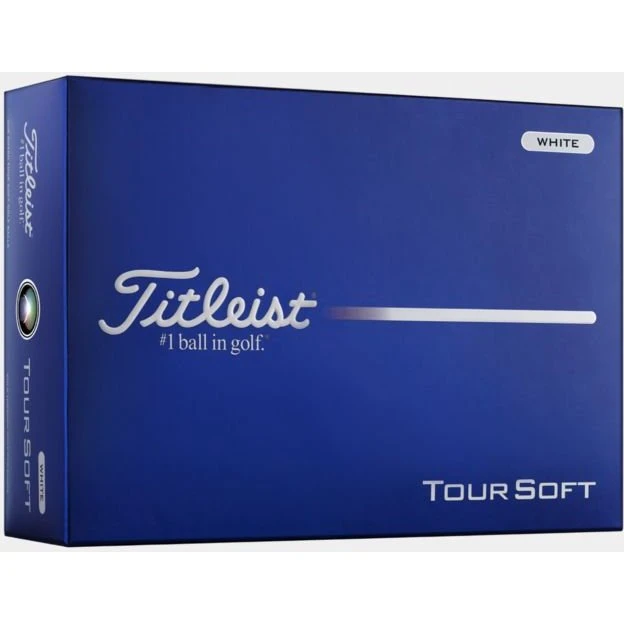 Titleist Tour Soft Golfbälle, 12er Pack, gelb