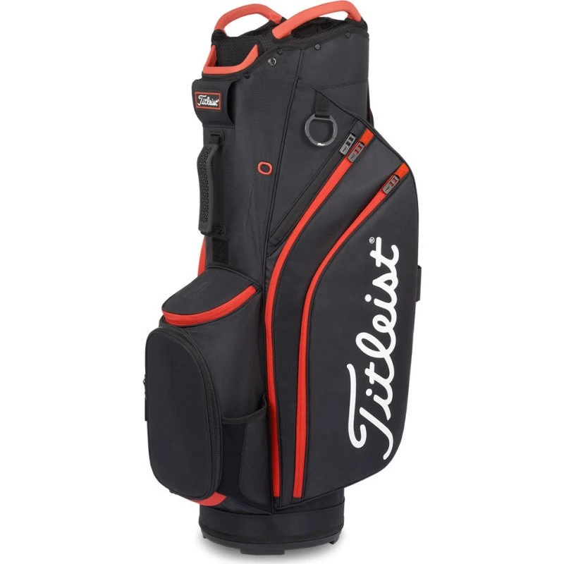 Titleist Cart 14 Lightweight Trolleybag schwarz/rot