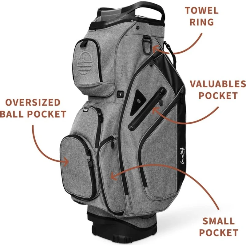 Sunday Golf Big Rig Cartbag Grau