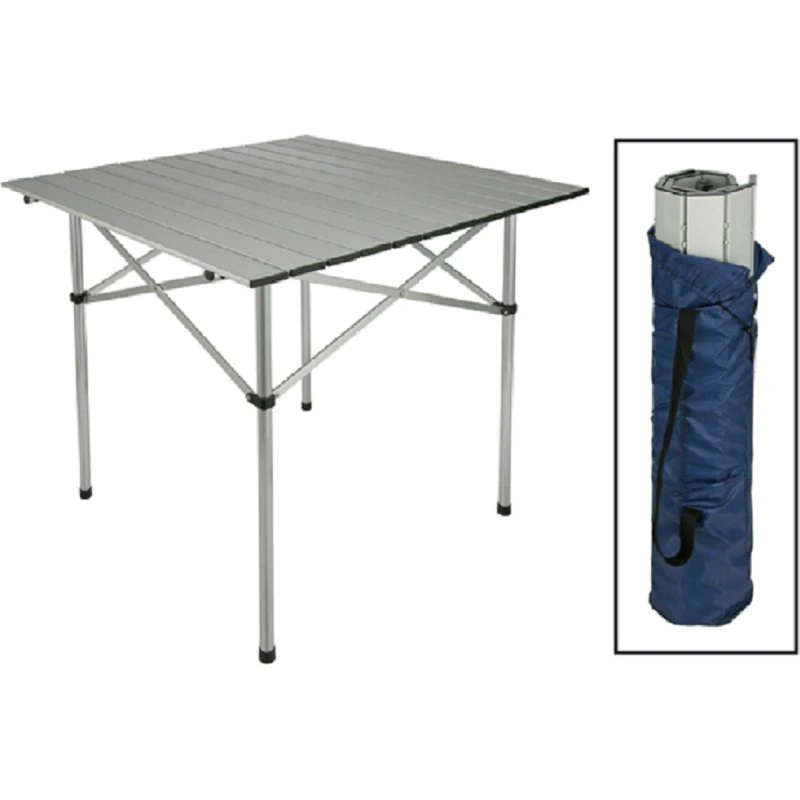 Haushalt International HI 60291 Aluminium-Campingtisch 70x70x70cm