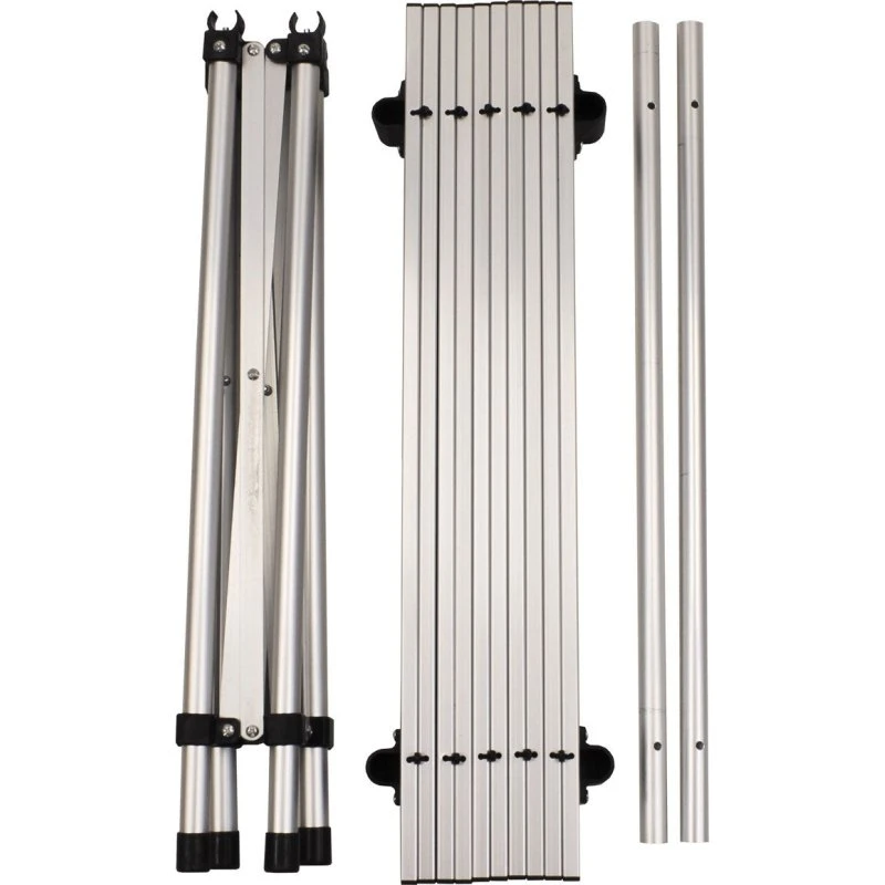 Fox Outdoor Aluminium Camping Rolltisch 58x58cm