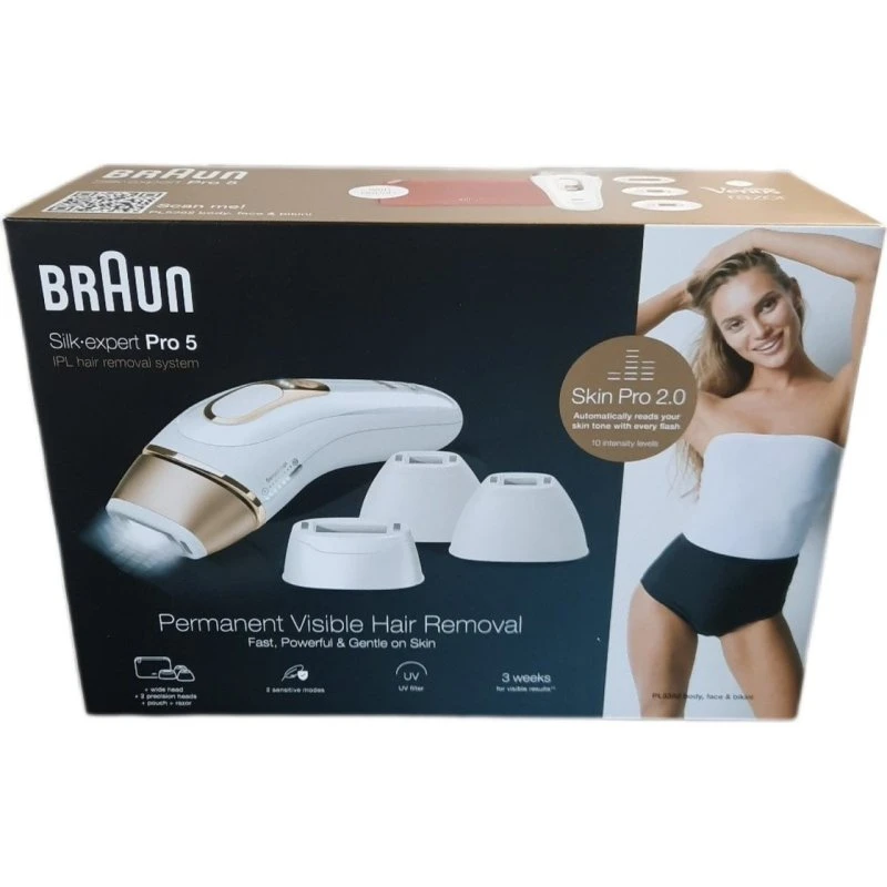 Braun Silk-expert Pro 5 PL5382 Weiß/Gold