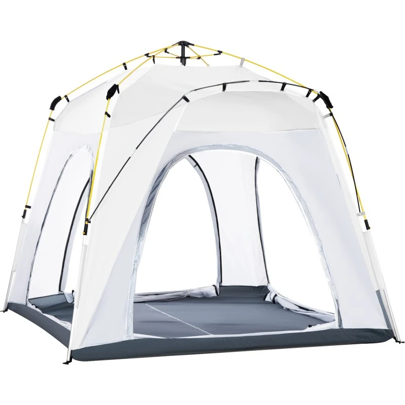 Outsunny Pop-Up-Kuppelzelt 4 Personen wasserdicht UV 50+