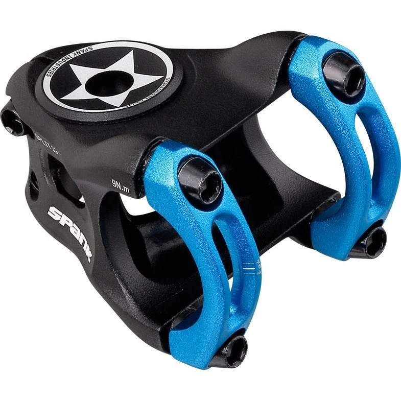 Spank Split Stem 38mm 31,8mm blau