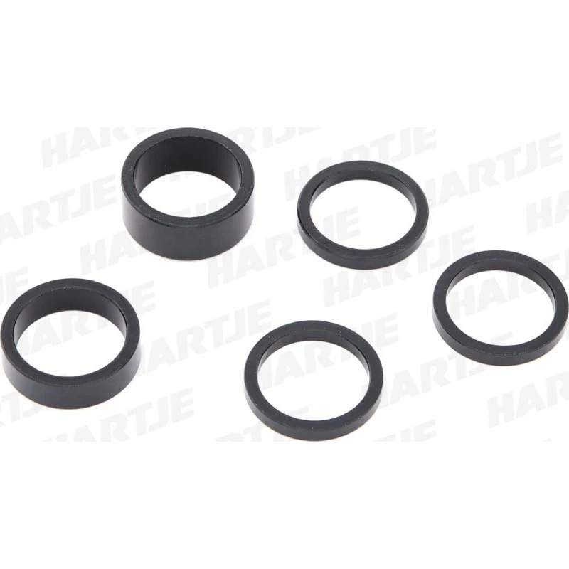 CONTEC Spacer Set 1 1/8", Schwarz