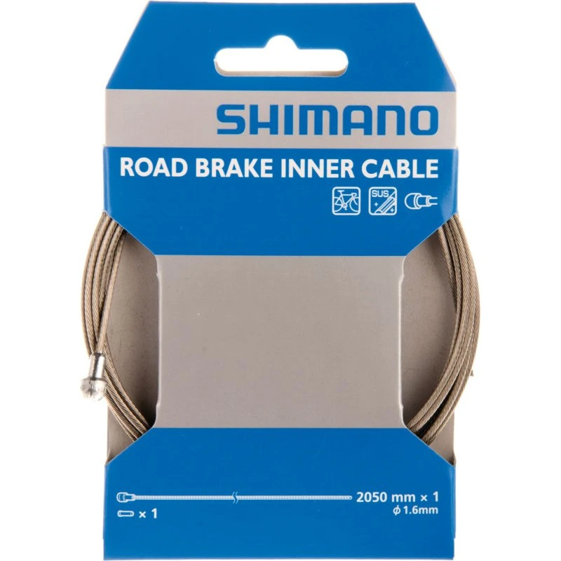 Shimano Bremszug Road Edelstahl 1,6 mm, 2050 mm