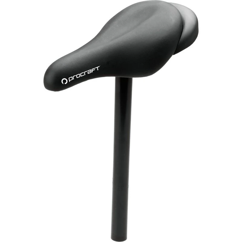 Sattel Kids mit Elterngriff, 22,2 mm Sattelstütze, PU-Decke