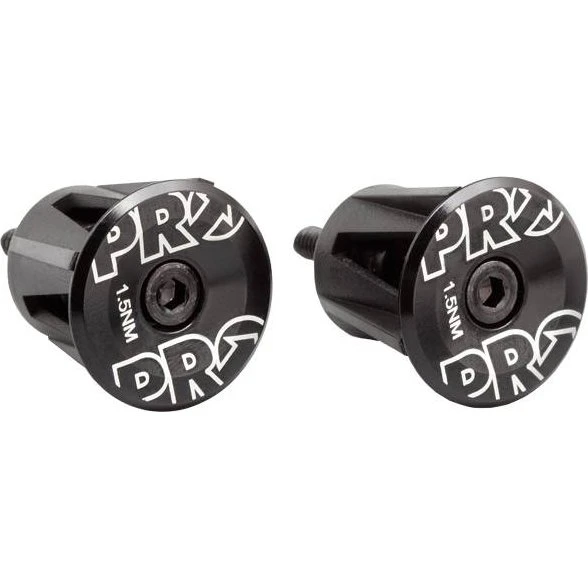 Pro Lenkerendkappen Aluminium schwarz (2 Stück)