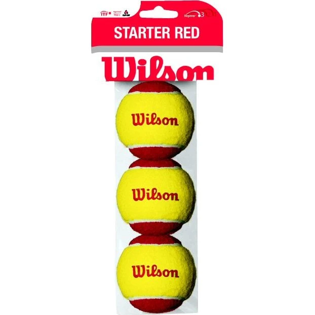Wilson Starter Red Tennisbälle 3er-Dose