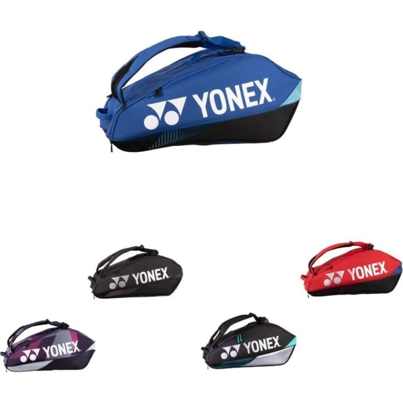 Yonex Pro Racketbag 92426 2024 Schwarz/Silber 6er
