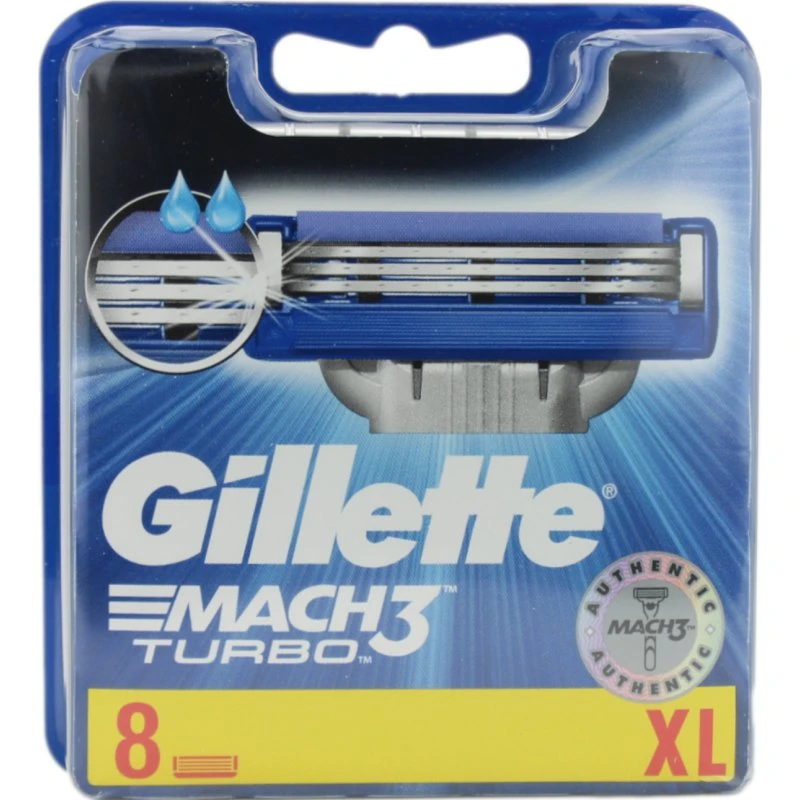 Gillette Mach3 Turbo Rasierklingen 8er-Pack