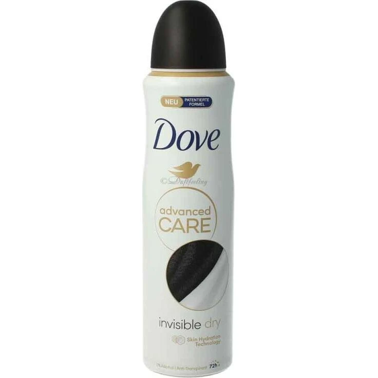 Dove Advanced Care Invisible Dry Deodorant Spray 200 ml