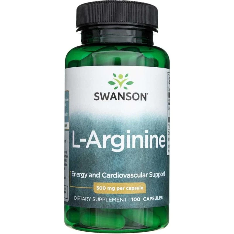 Swanson L-Arginin 500mg – 100 Kapseln