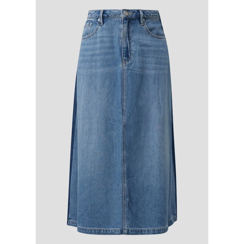 s.Oliver Jeansrock Hellblau Lyocellmix A-Linie