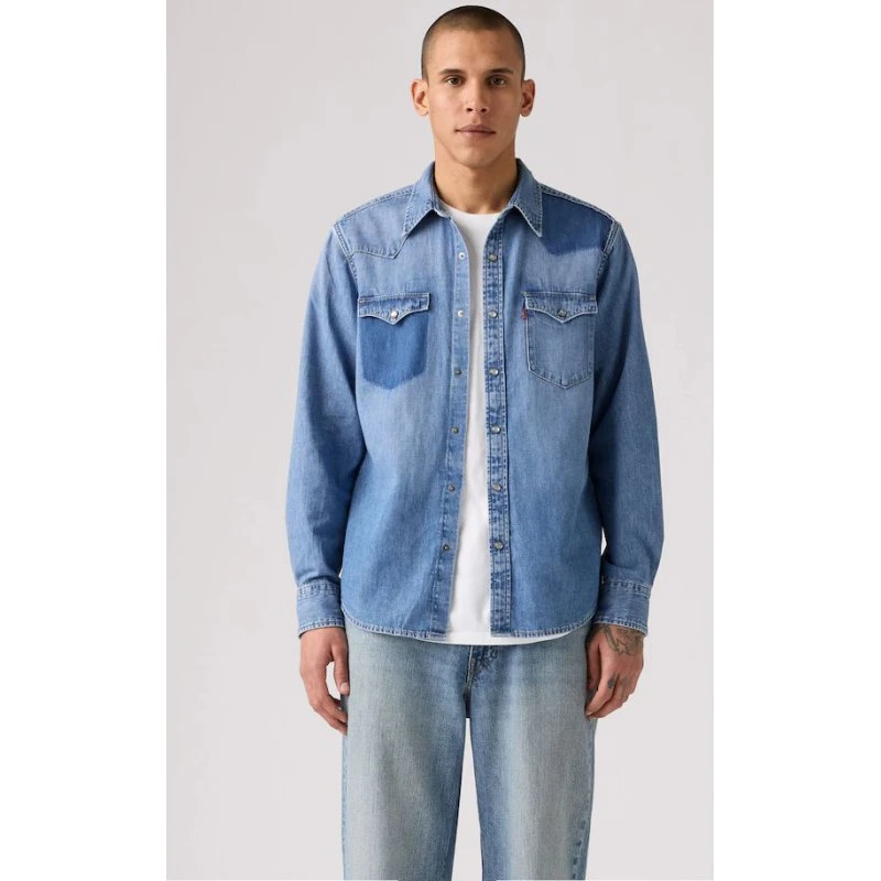 Levi's® Jeanshemd mit Druckknopf-Verschluss