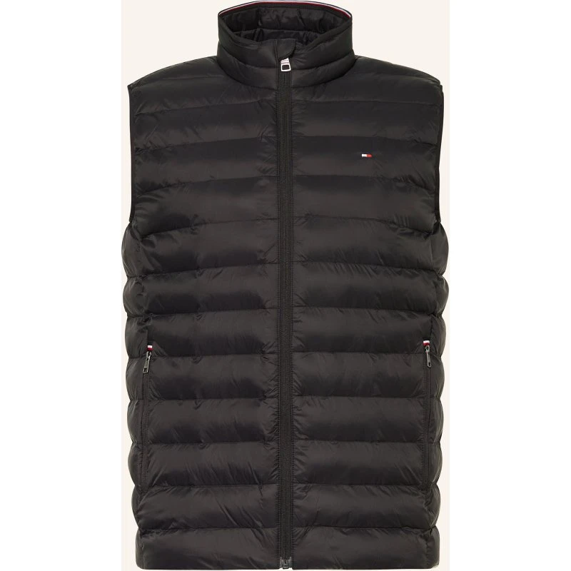 Tommy Hilfiger CORE PACKABLE RECYCLED VEST Schwarz