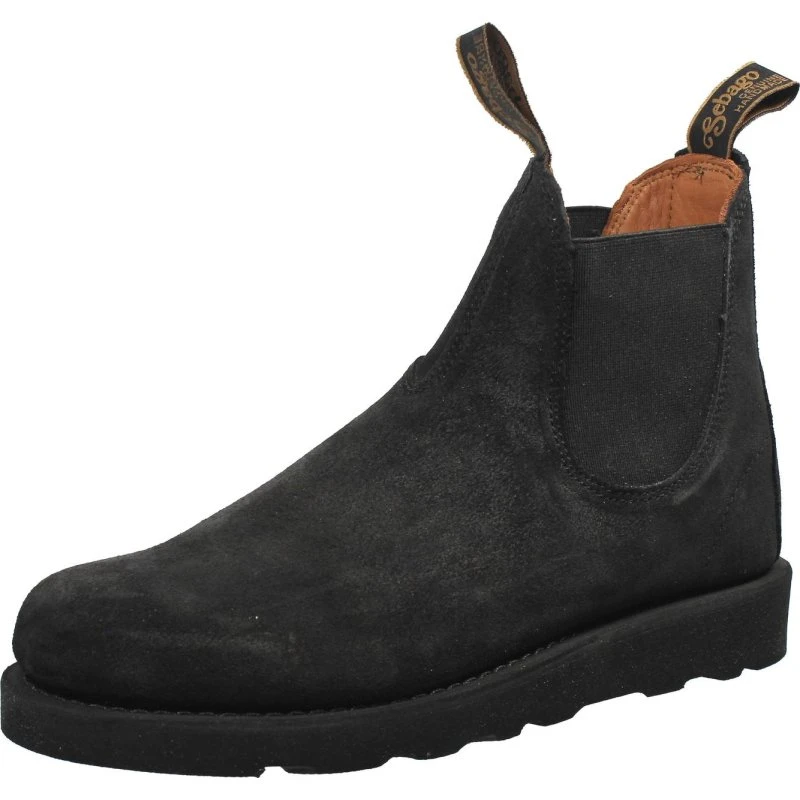 Sebago Yansa Suede Chelsea Boots Schwarz